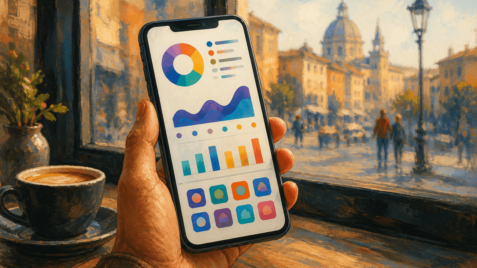 Illustration for How much data for two weeks abroad?