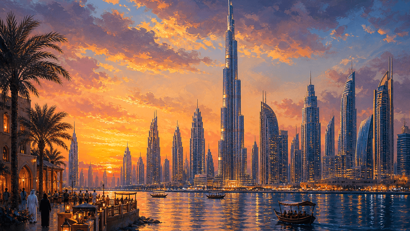Illustration: choosing a Dubai and the UAE travel plan by trip length