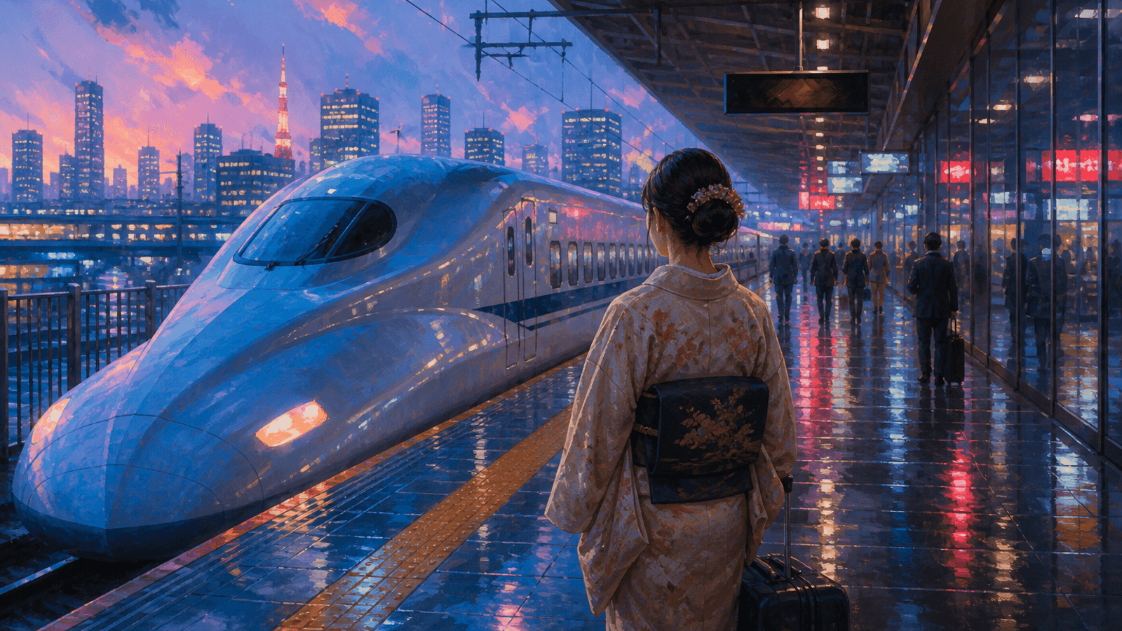 Illustration: choosing a Japan travel plan by trip length