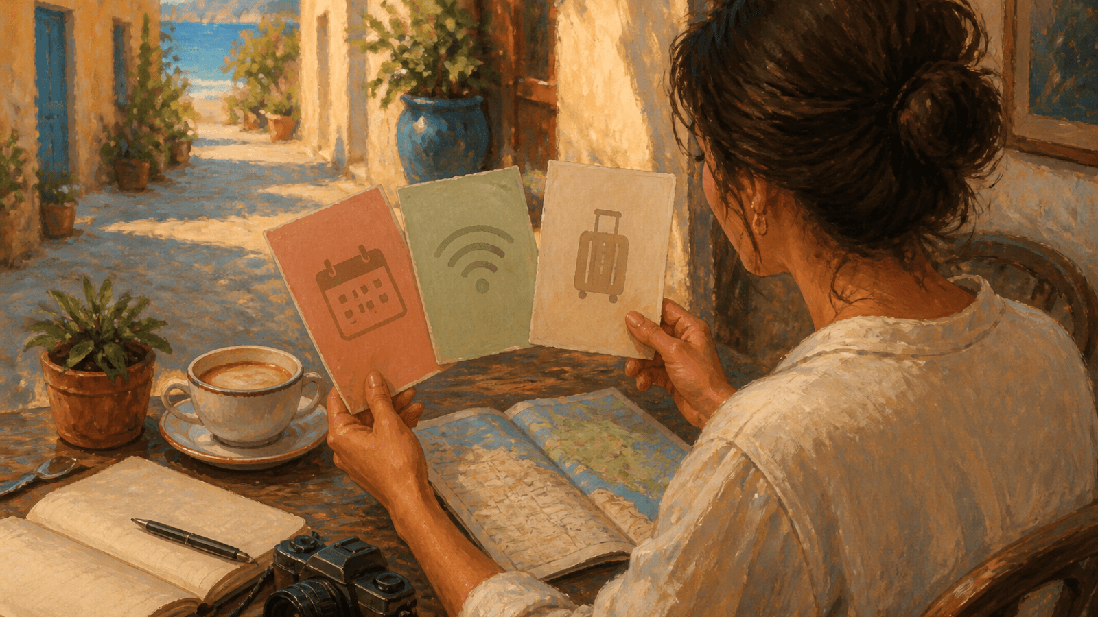 Illustrated checklist for Single-country plan or a Europe regional eSIM?